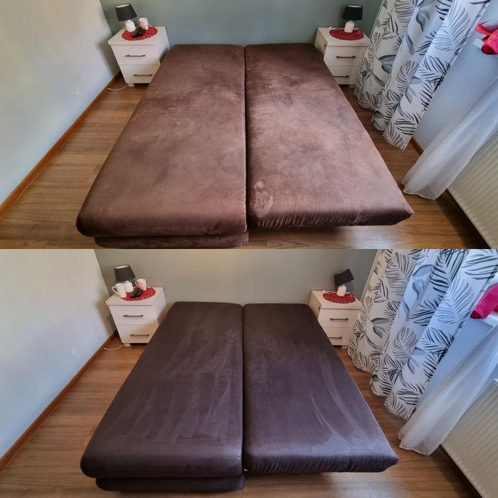 Pranie. Czyszczenie tapicerek narożników itp PODSZUSZANIE-MATERIAŁU