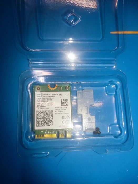 Wi-Fi/BT модулі Intel 9560NGW, AX200GW, Realtek RTL8822CE Нові і б/у