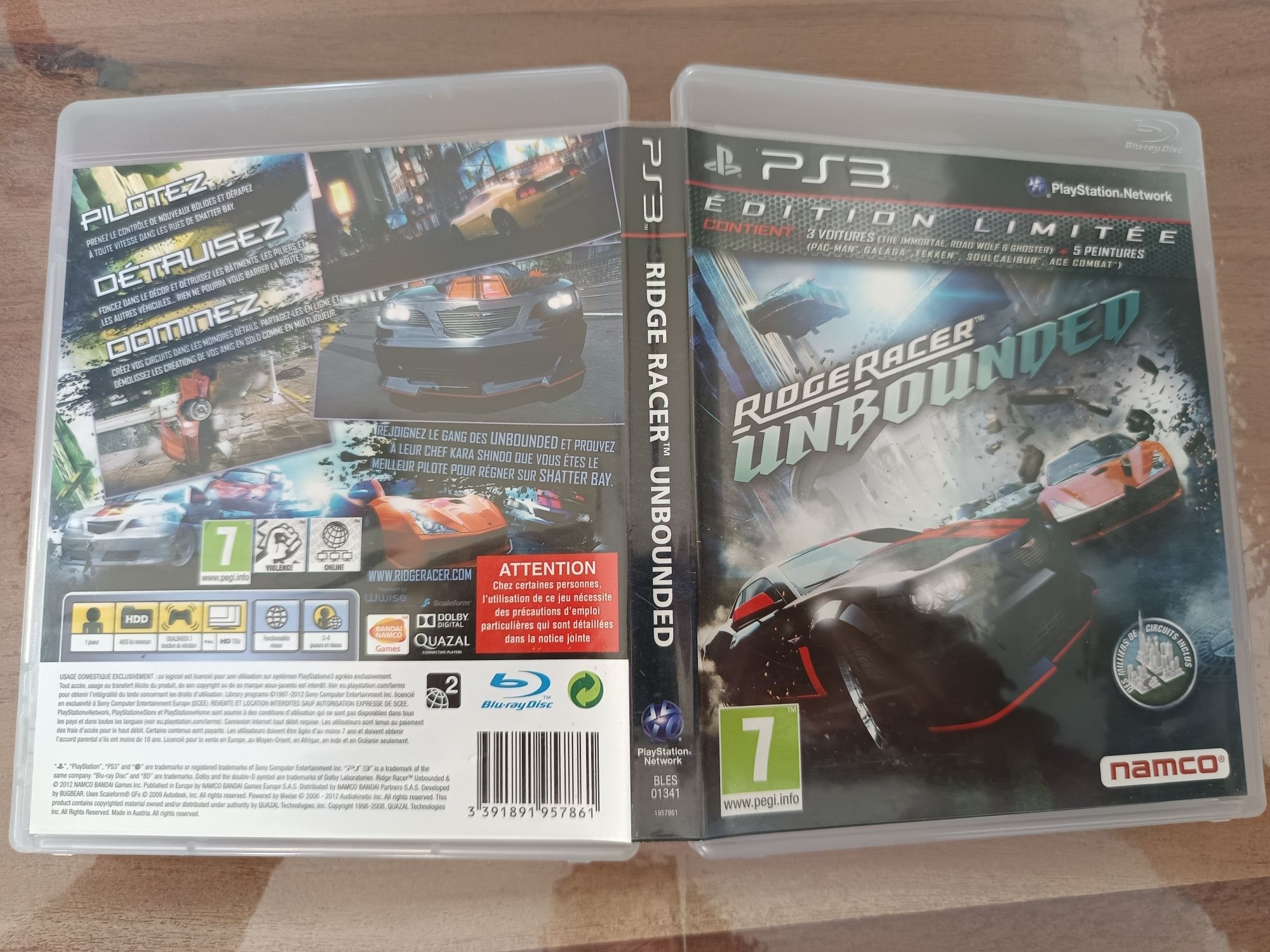 Ridge Racer Unbounded Edition Limitee (PS3)