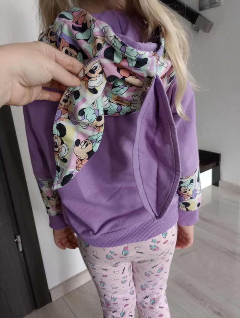 Bluza z szyta na miarę handmade myszka Minnie