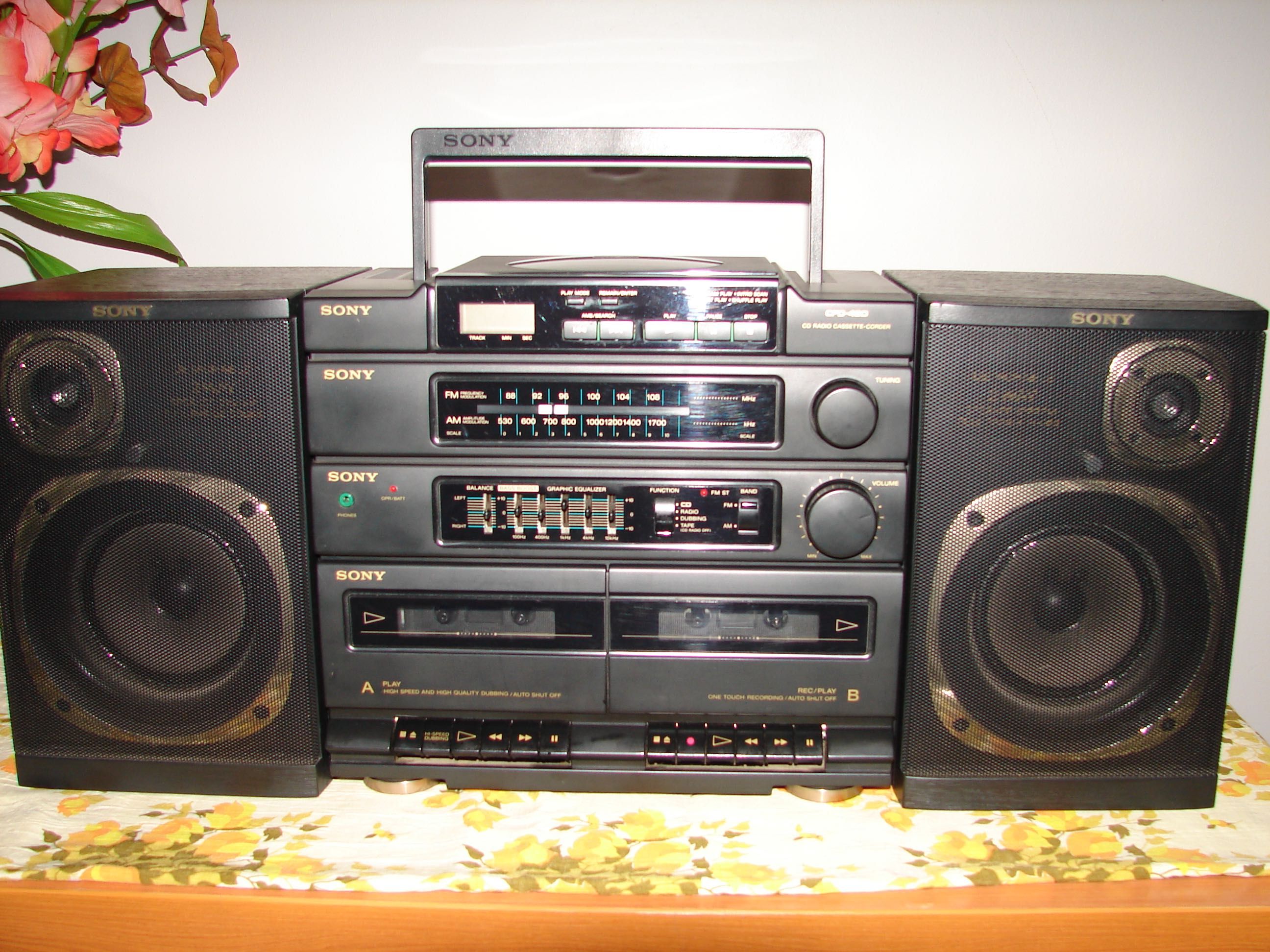 Wieza SONY  CFD 460