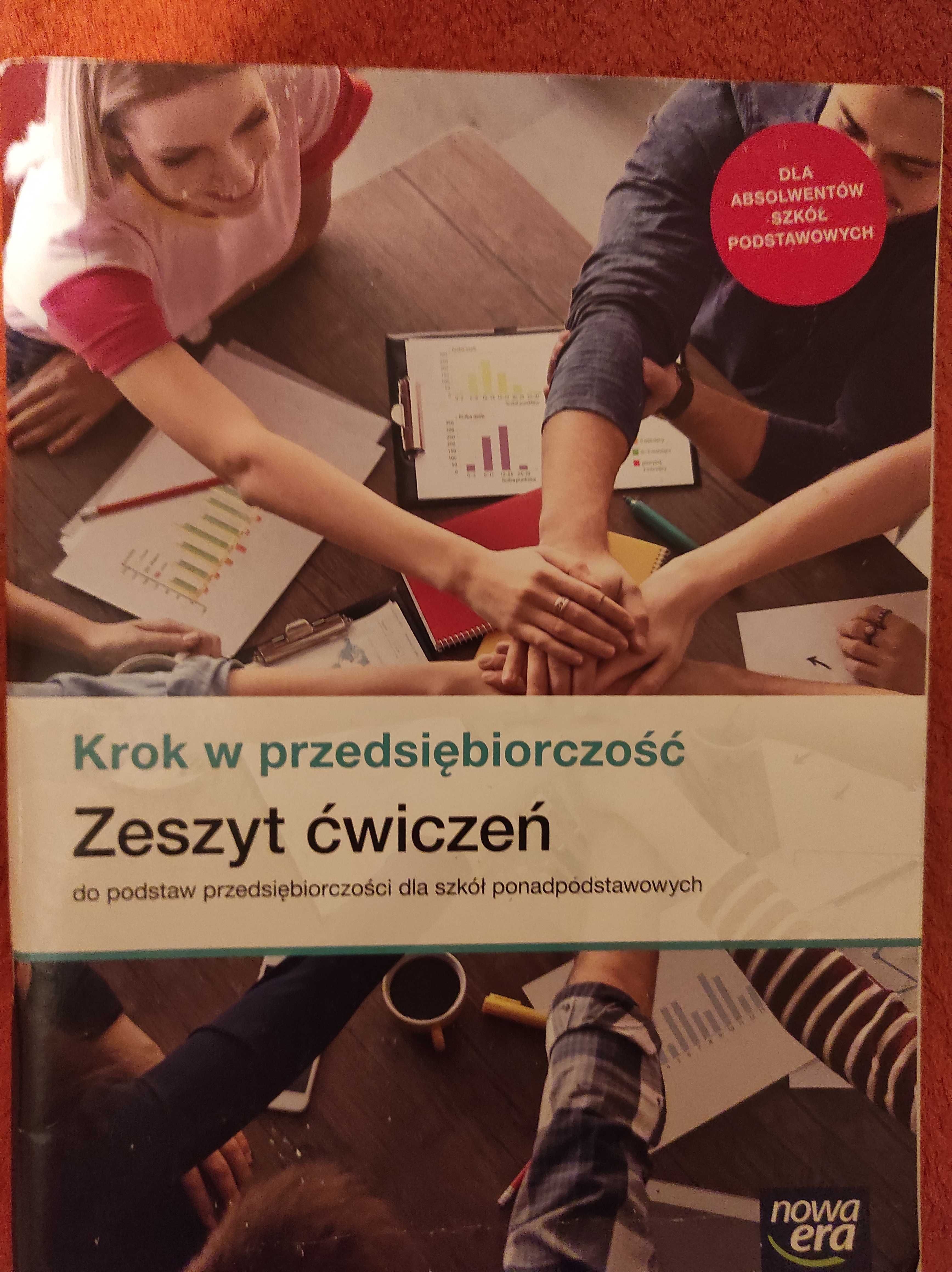 Krok w przedsiębiorczość. Komplet Podręcznik + Zeszyt ćwiczeń