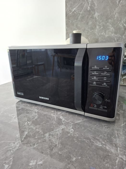 Micro-ondas Samsung MG23K3515AS – 23L, Grill, Ceramic Inside