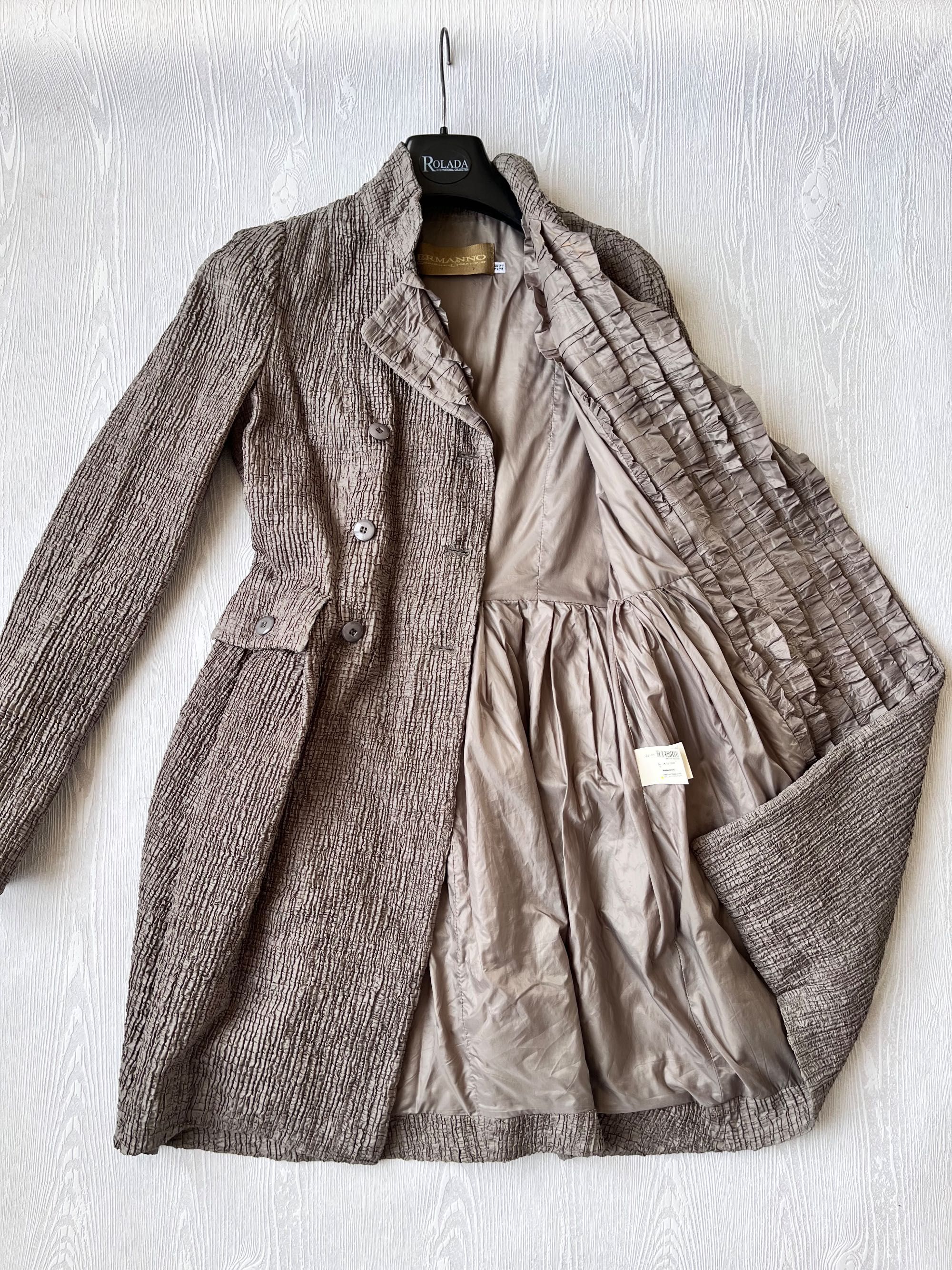 Винтажное платье-пальто  Ermanno Scervino.