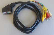 Cabos SCART e RCA