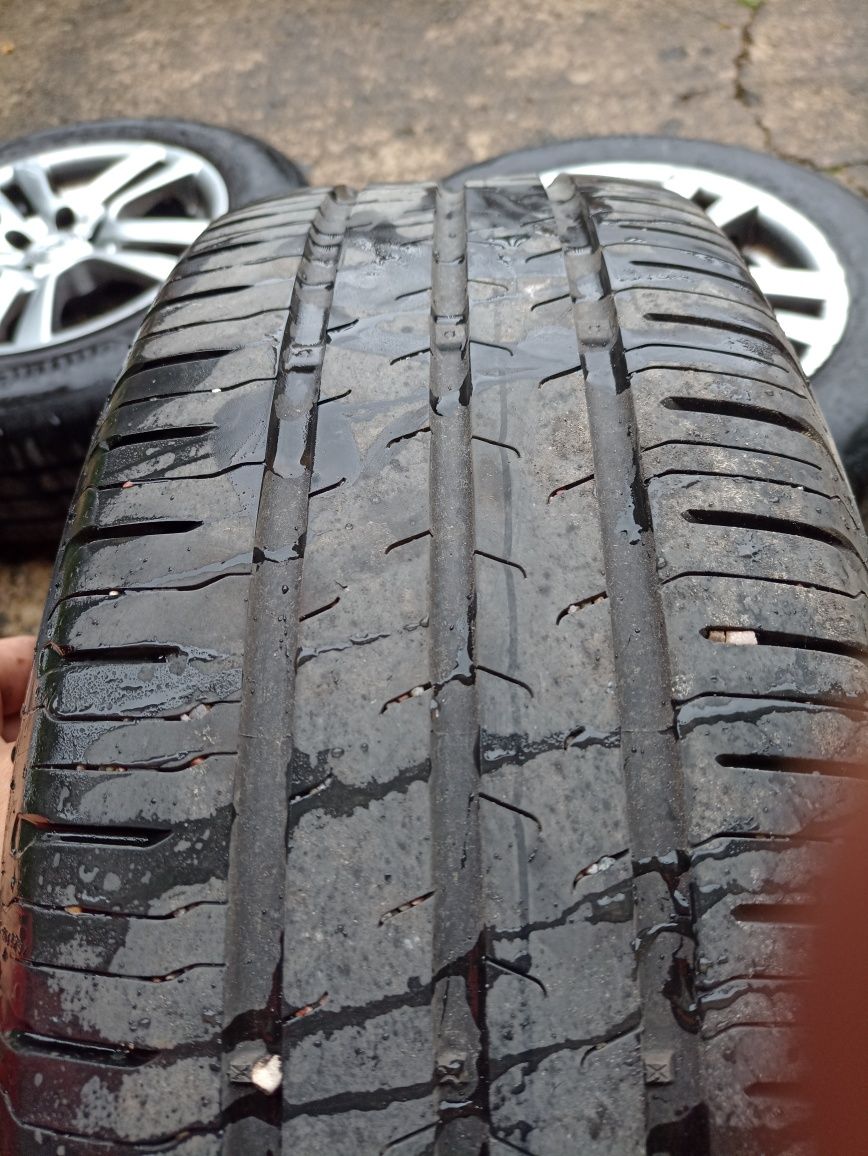 Alufelgi Rial 15" + opona Continental 195/65 r15