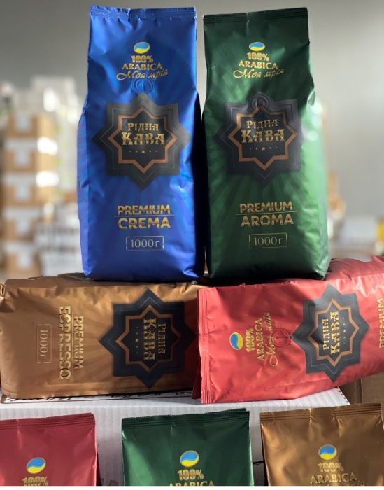 Кофе в зернах Рідна Кава " Premium Espresso" (Эспрессо) 1кг.