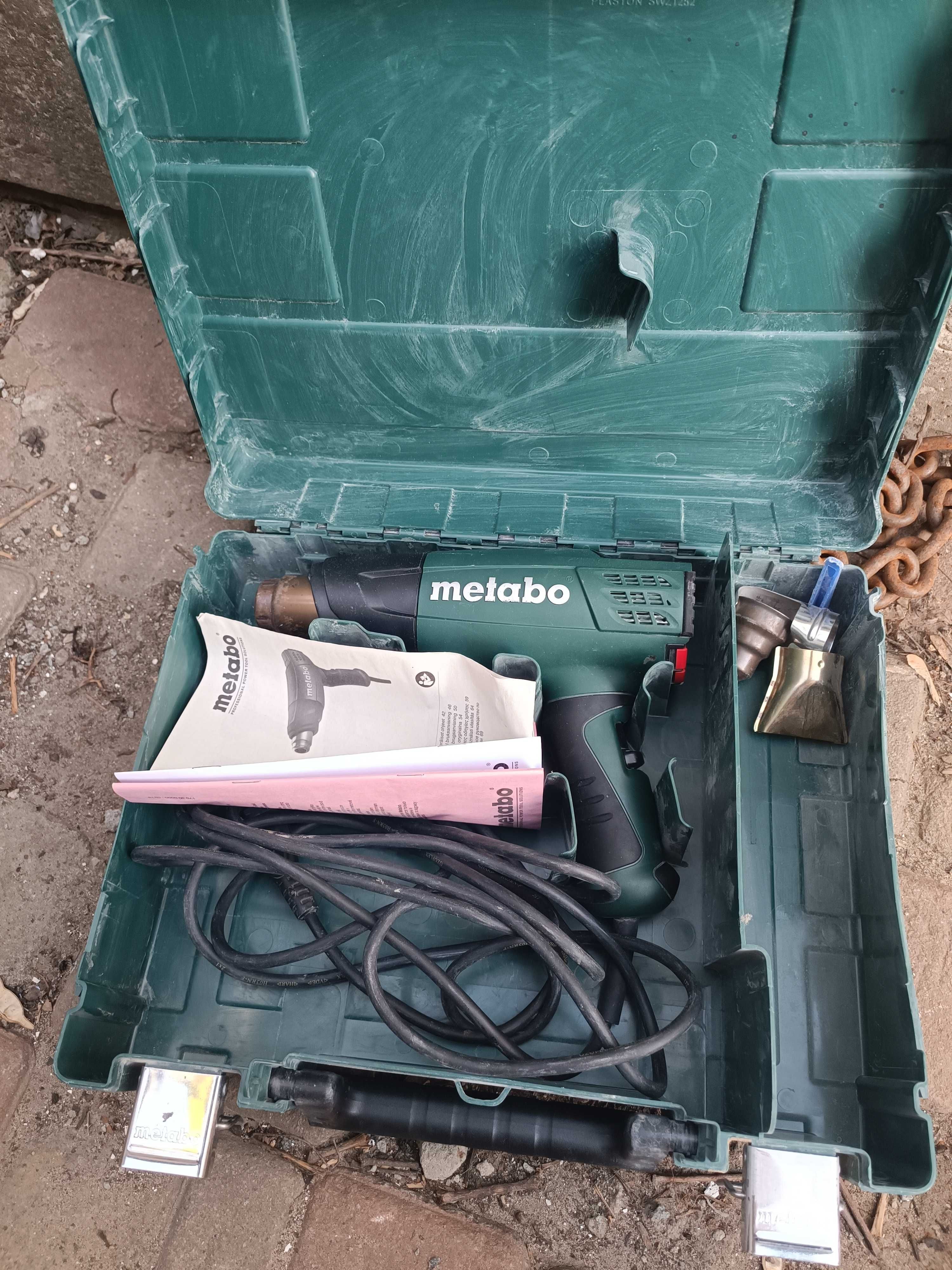 Строительный фен METABO HE 23-650 Control + кейс