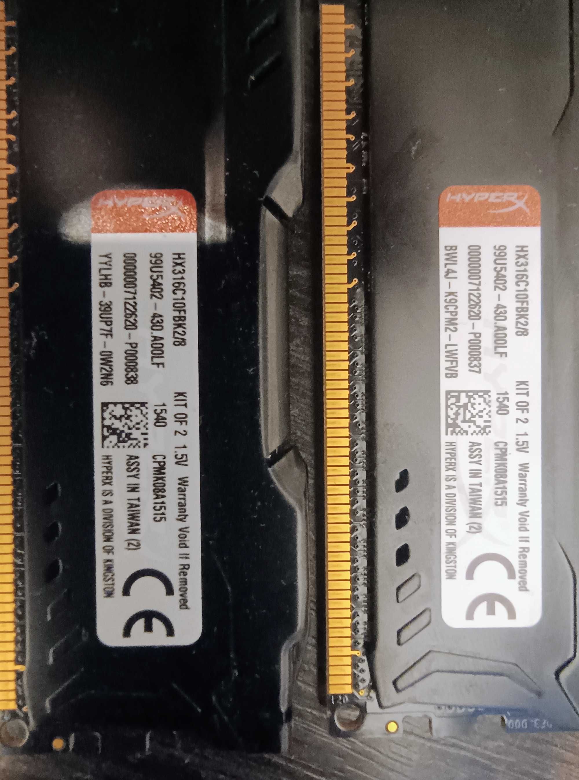 HyperX Fury 8gb 2x4gb