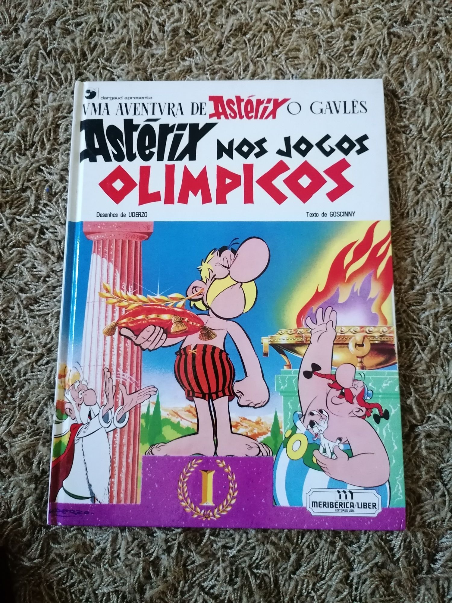 7 livros de Astérix