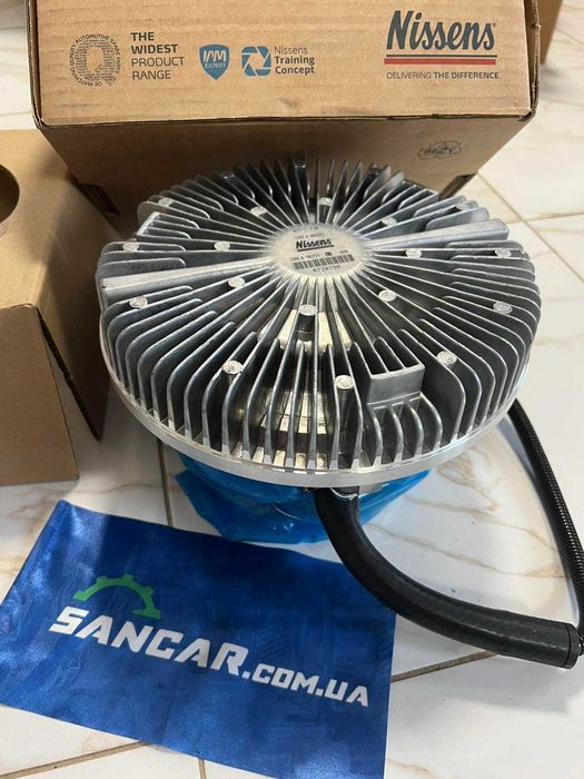 Віскомуфта вентилятора DAF XF 95 термомуфта даф вентилятор з штекером