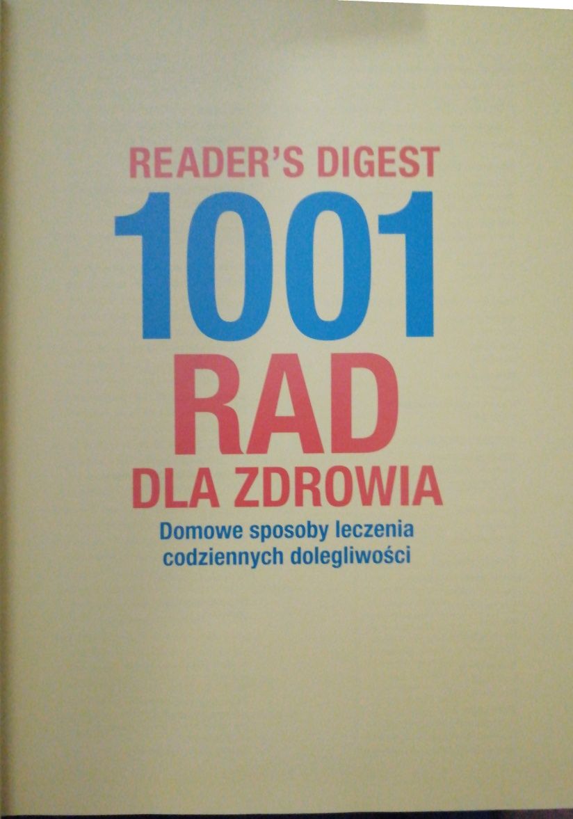 1001 rad dla zdrowia