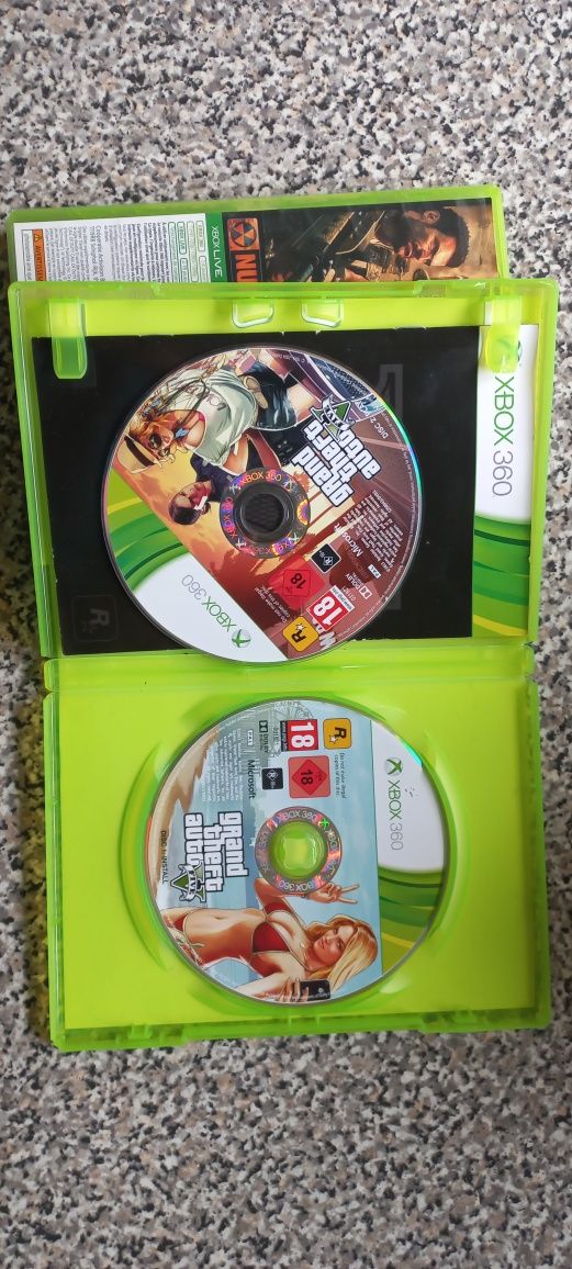 Grand theft auto 5/Call of duty black ops 2 Xbox 360