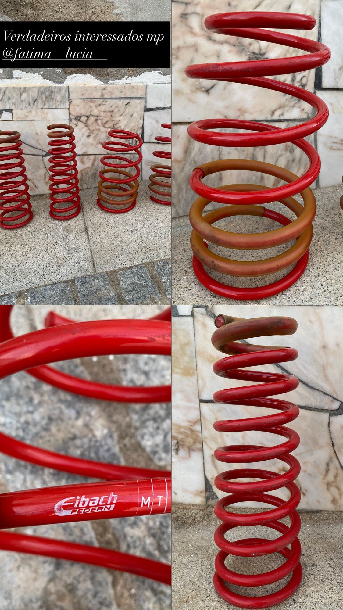 Molas de rebaixamento eibach