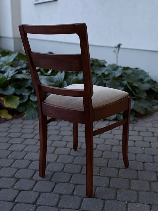 4 krzesła w stylu art deco