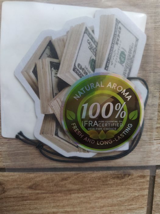 Zapach Do Auta Dolarowy 100 % Natural Aroma Fresh Zapach Pieniędzy