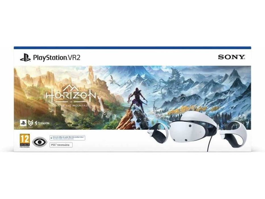 PlayStation VR2 + Charging Station + Adaptador PC + Outros Extras