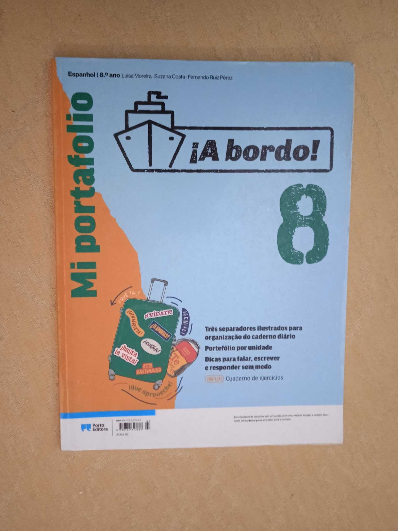 - ¡A bordo! - Espanhol - 8.º Ano Escolar (NOVO)