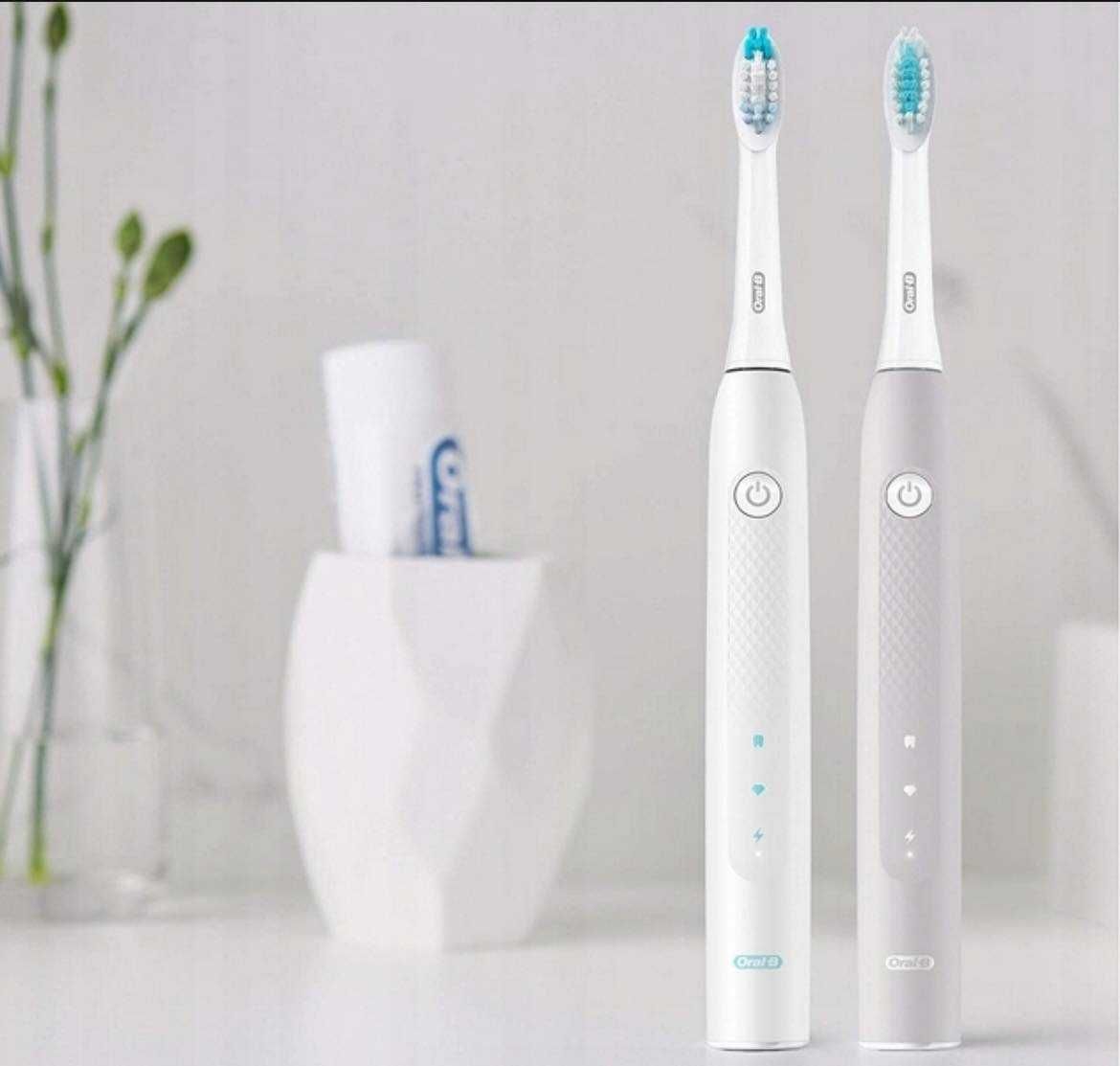 Szczoteczki elektryczne Oral-B Pulsonic Slim Clean 2900 2 sztuki AS11