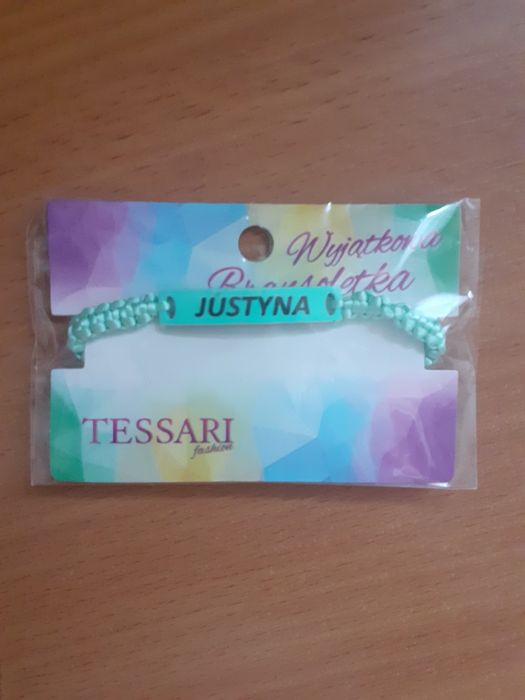 Wyjątkowa bransoletka nowa JUSTYNA