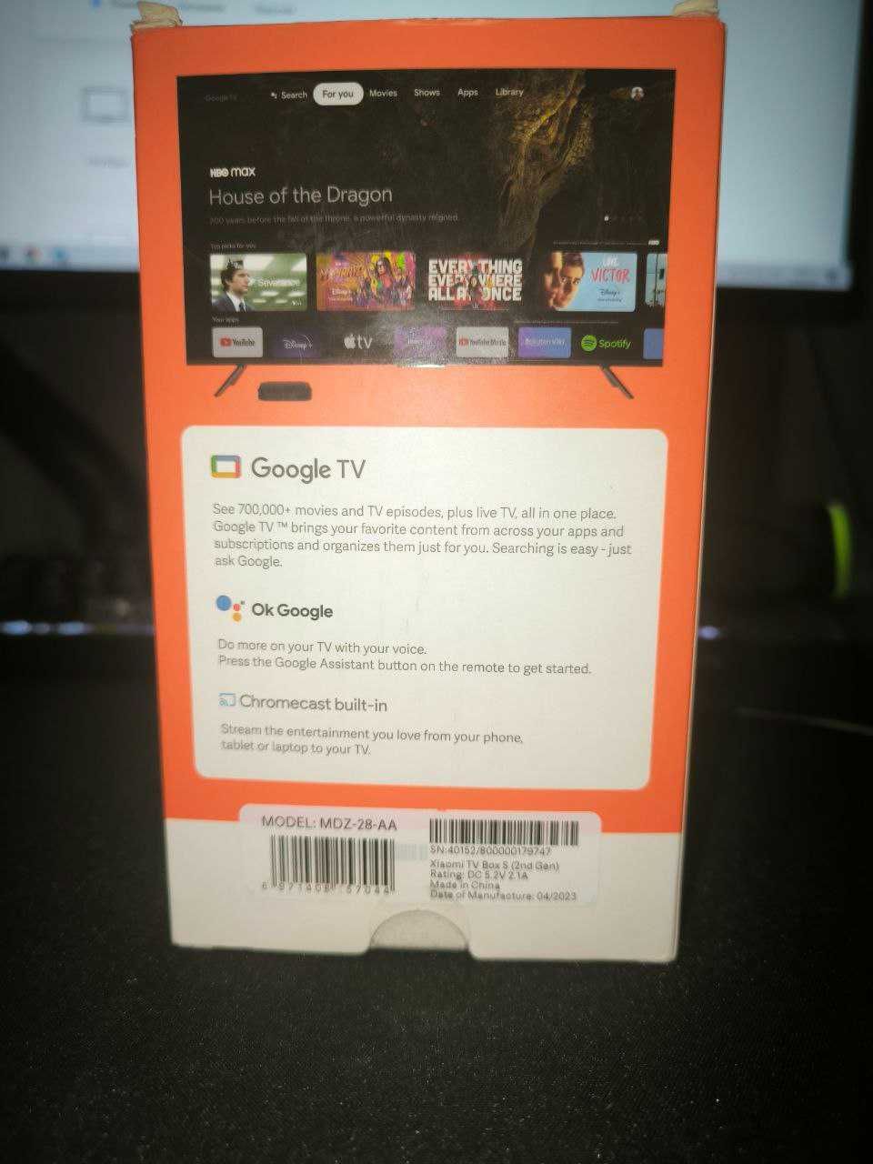 Медіаплеєр Xiaomi Smart TV Box S (2nd Gen)