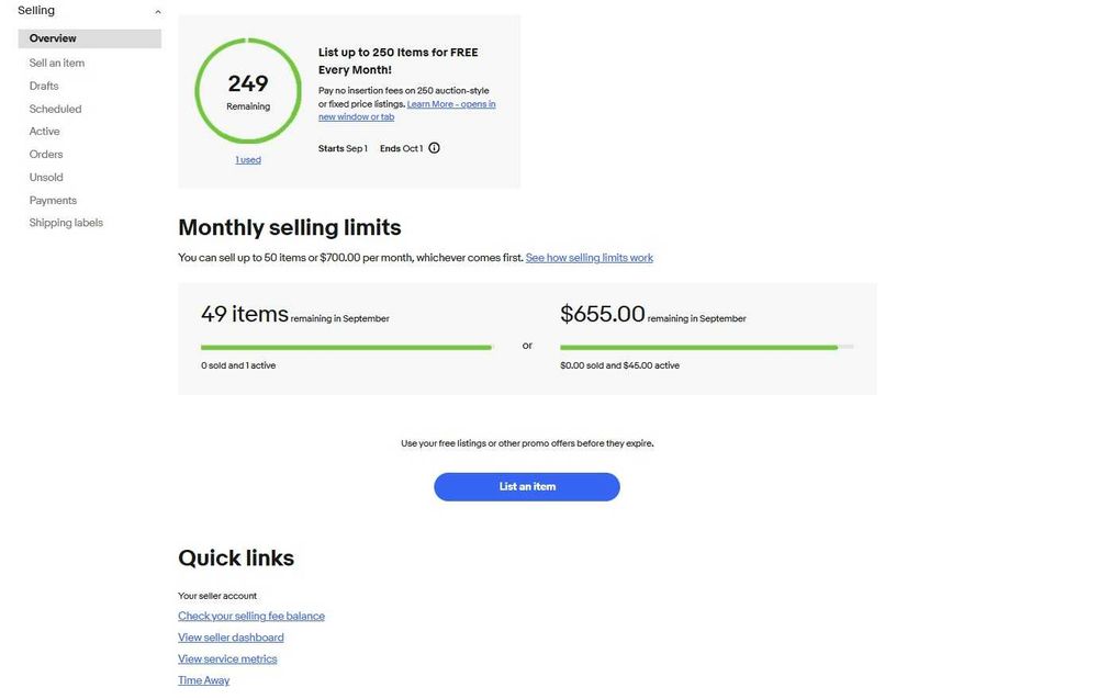 Ebay аккаунт продавца, полностью верифицированный!