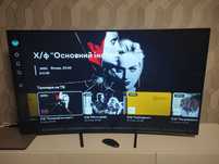 Изогнутый Телевизор ТВ  smart TV Samsung 55"