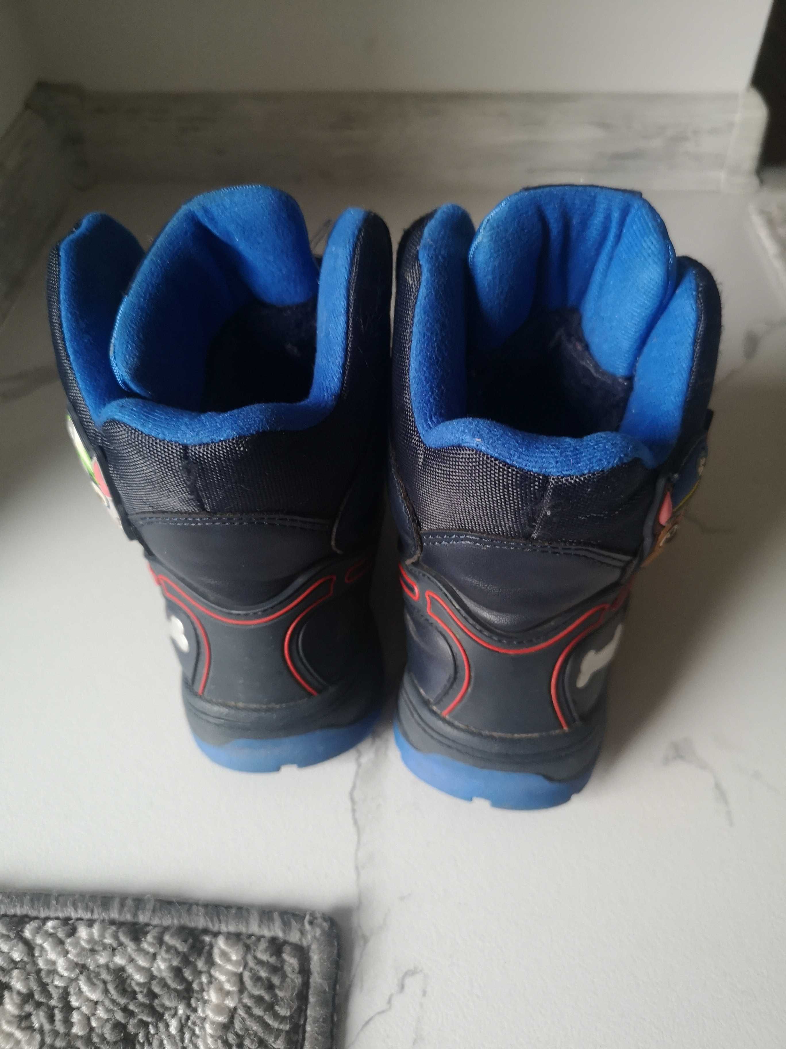 Buty zimowe psi patrol rozmiar 30