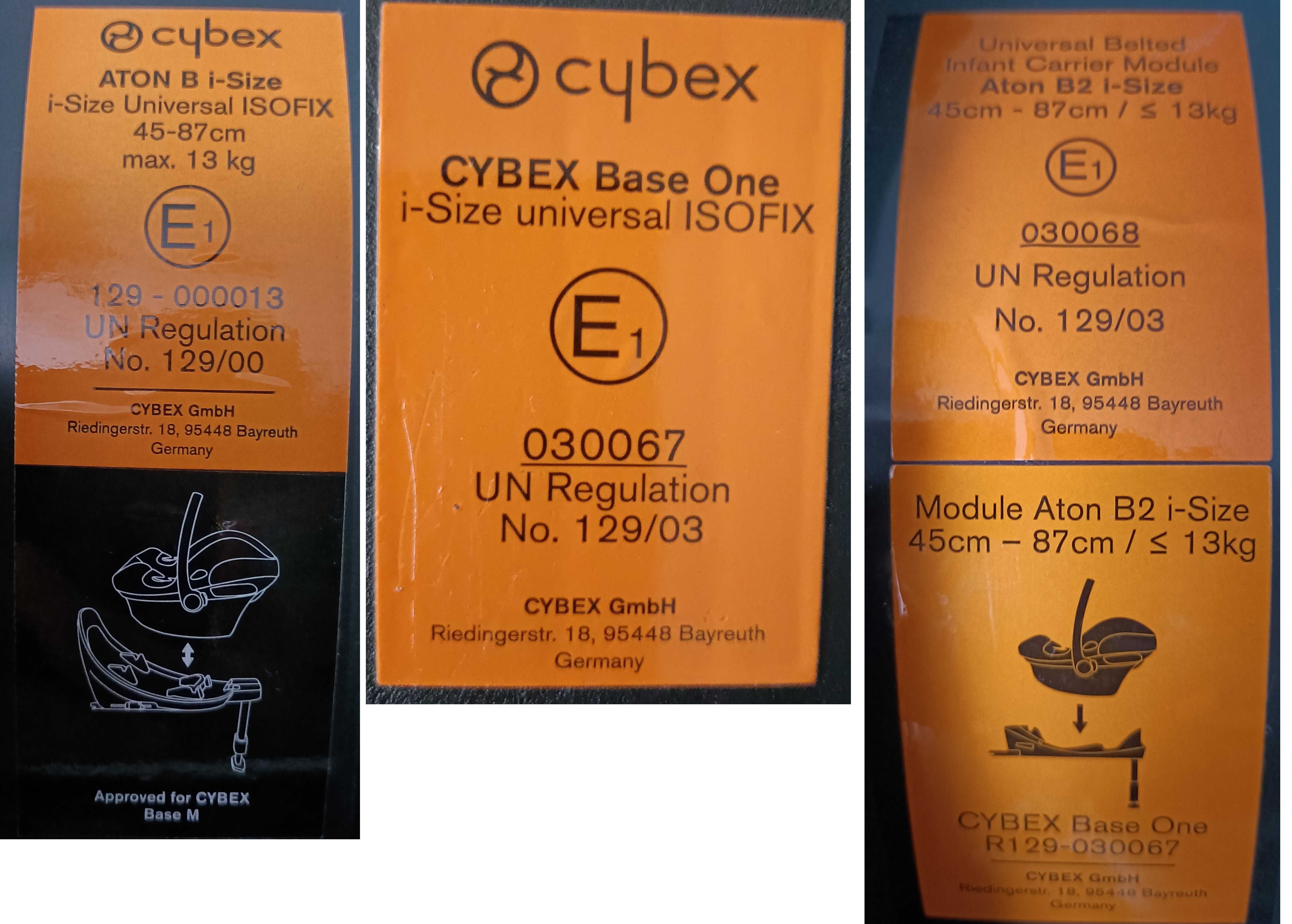 Cybex Aton B2 i-Size z bazą ISO-FIX i Cybex Aton B i-Size Black Friday