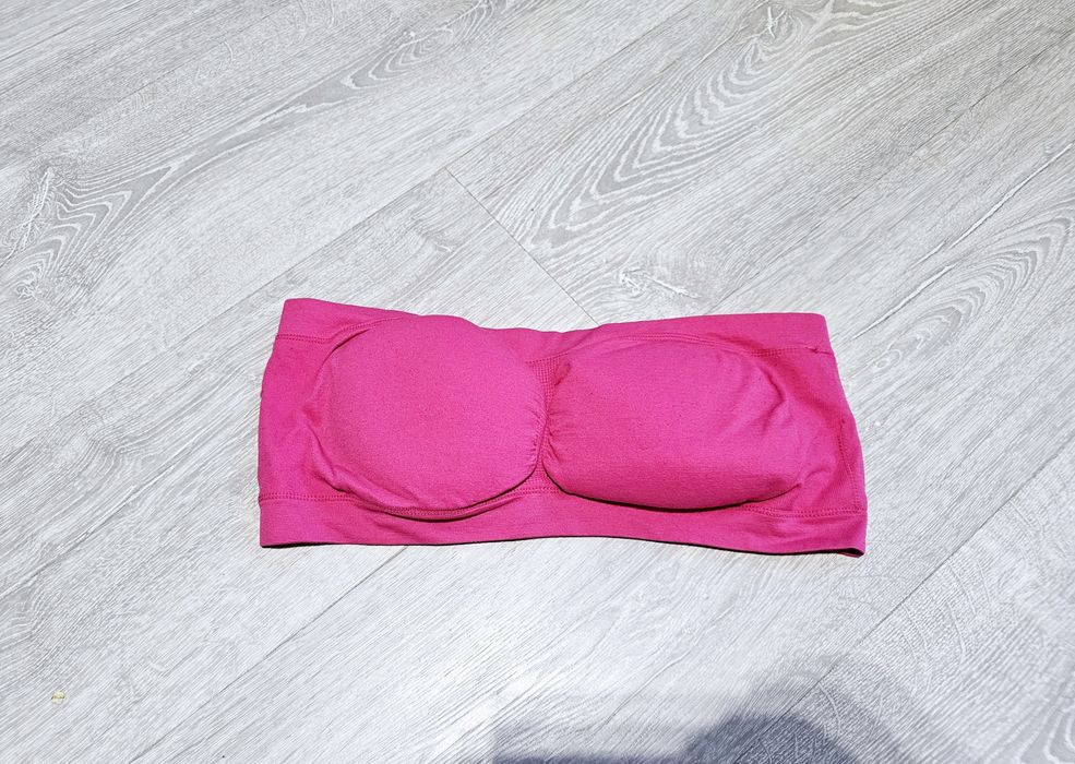 Różowy biustonosz bandeau L 40 Tally Weijl