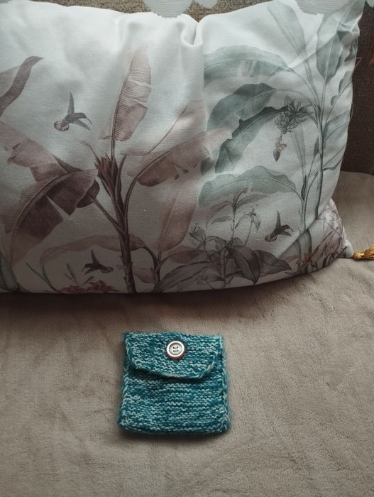 Mały portfeik Rękodzieło