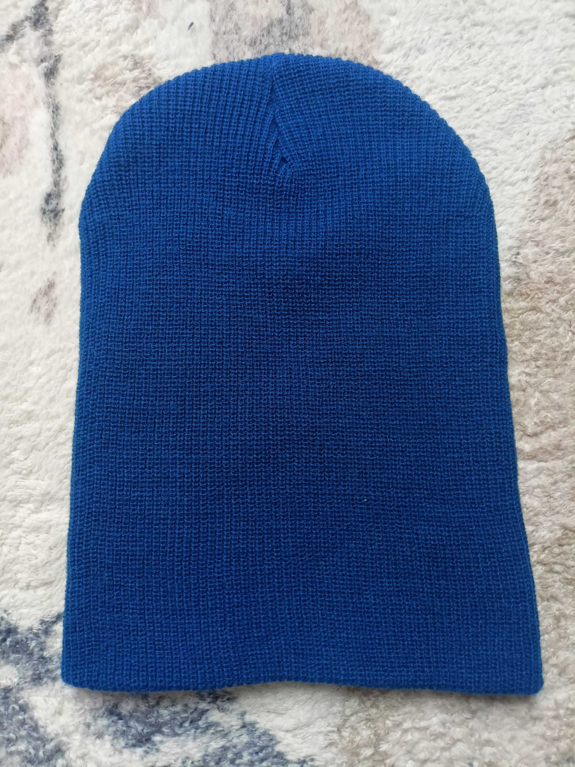 Czapka beanie Primark, uniseks, granatowa