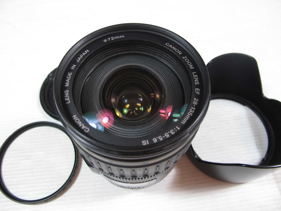 Canon 28-135mm Ultrasonic ideal para fotos e videos RAPIDA