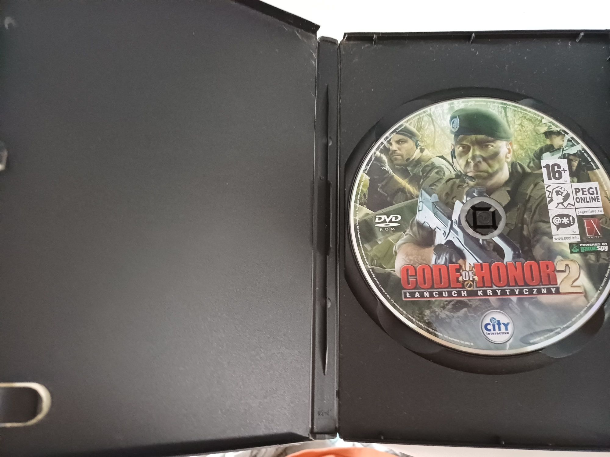 Gra pc dvd rom Code of Honor 2 łańcuch krytyczny