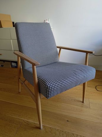 Fotel i taboret PRL | odnowione | Hogofogo redesign |