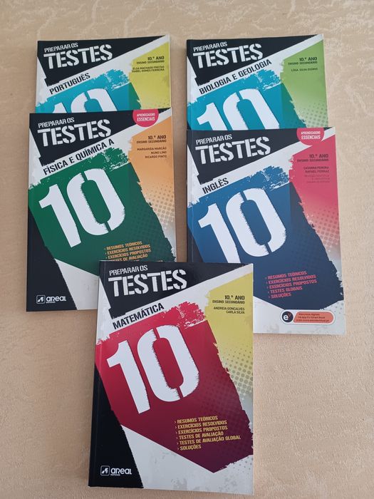 Preparar os Testes - 10.º Ano ( NOVOS)
