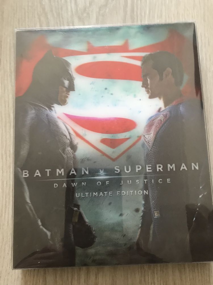 Batman vs Superman blu-ray steelbook Mantalab