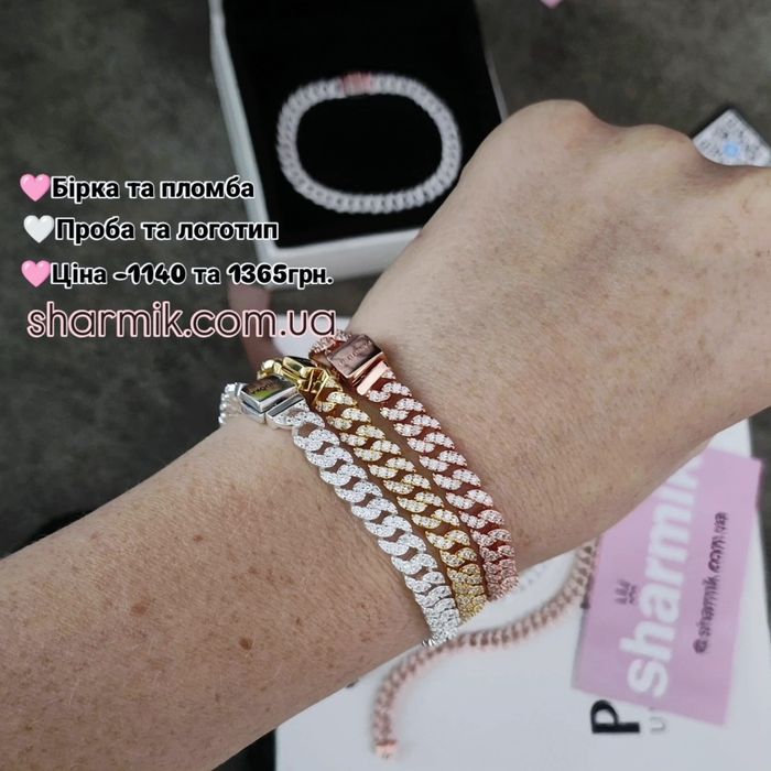 Браслет паве Пандора каблучка сережки комплект