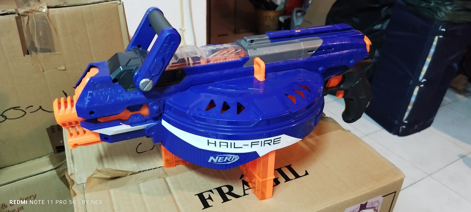 Nerf hail fire como nova