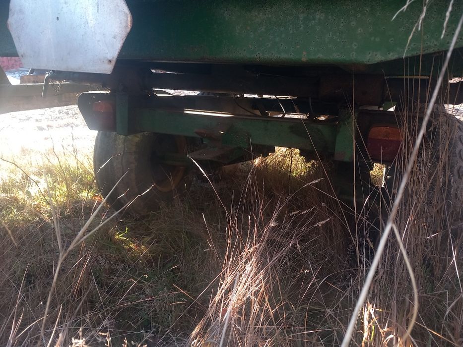 Przyczepa Rolnicza Tandem 10ton wymiary 2.20x4.50×1.20 hamulce-3strony