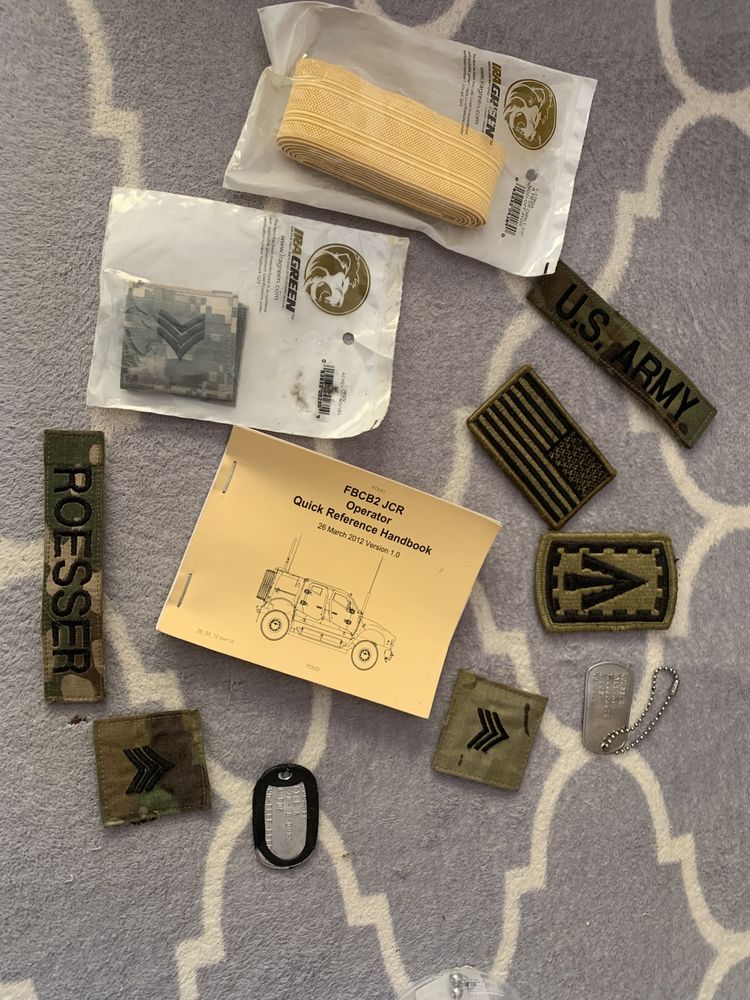 Dystynkcje USA wojsko militaria