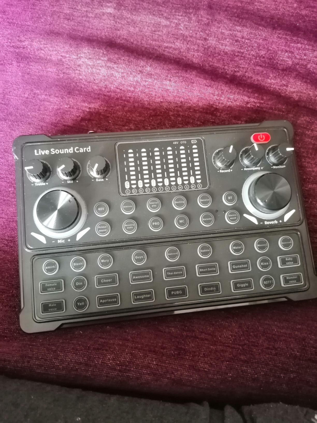 Live Sound Card Proffesional Studio Pro