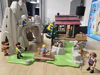 Playmobil Skała do wspinaczki z chatą górską 9126