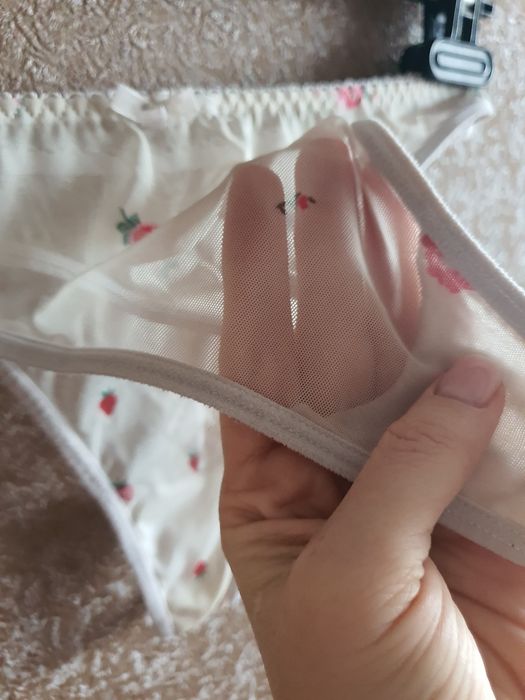 Прозорі сітчасті трусики, набір