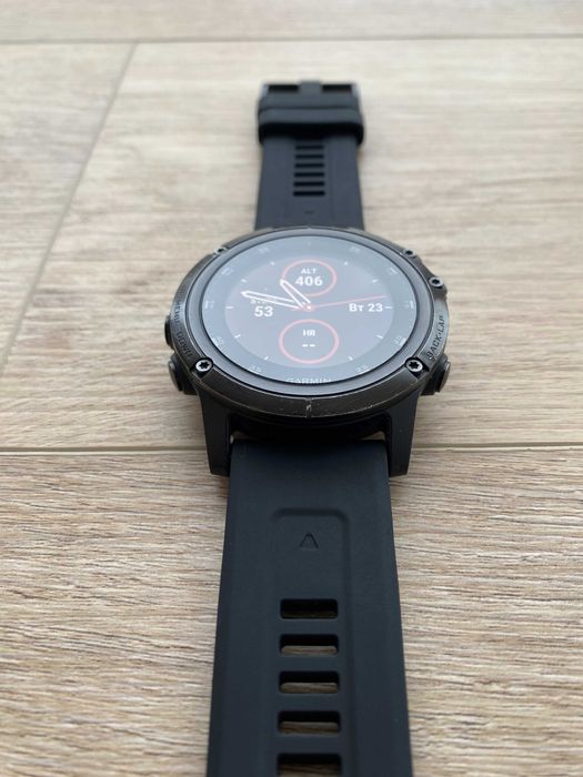 Garmin Fenix 5X Plus Sapphire | Карти, музика, WIFI | Відмінний стан