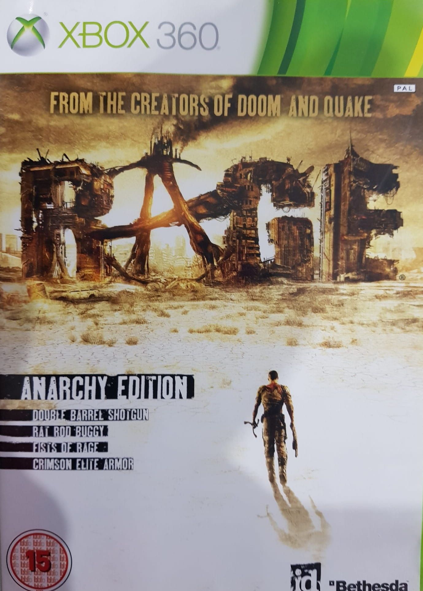 RAGE XBOX 360 Używana