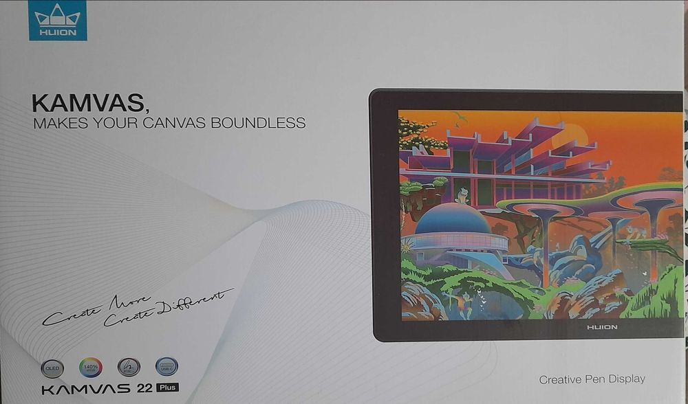 *NIEUŻYWANY* Tablet graficzny Huion kamvas 22 Plus