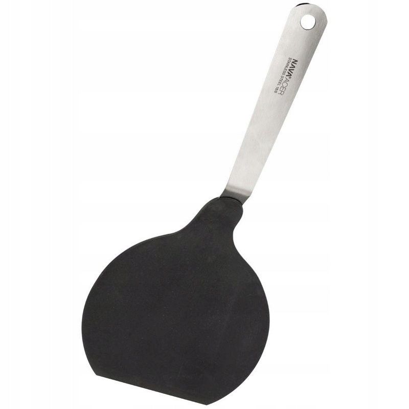 solidna łopatka szpatuła do naleśników placków szeroka 16,5cm. nava gr