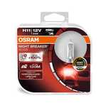 Żarówki H11 Osram Night Breaker Silver, komplet 2 sztuki