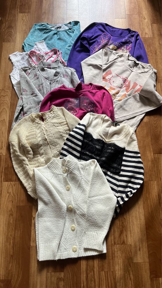 Одежда для девочки 5-7 лет